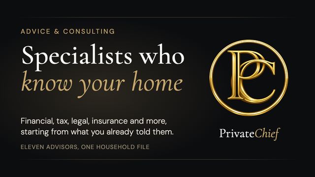 PrivateChief Advice & Consulting: Specialist Advisors Who Already Know Your Household