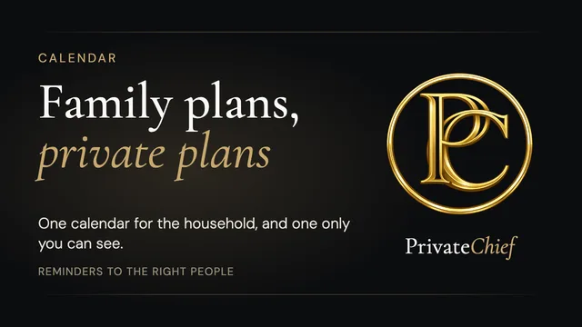 PrivateChief Calendar walkthrough on YouTube