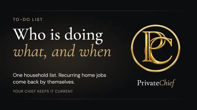 PrivateChief To-Do List walkthrough on YouTube